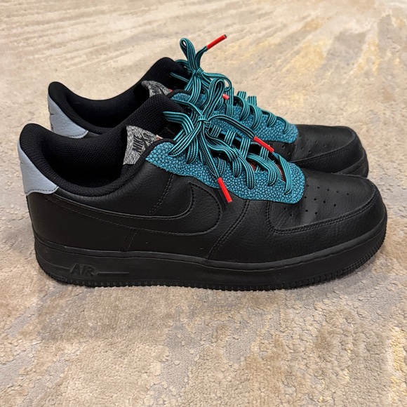 Nike Other - Size 11- Nike Air Force 1 '07 LV8 4 Black Obsidian Mist in EUC no box